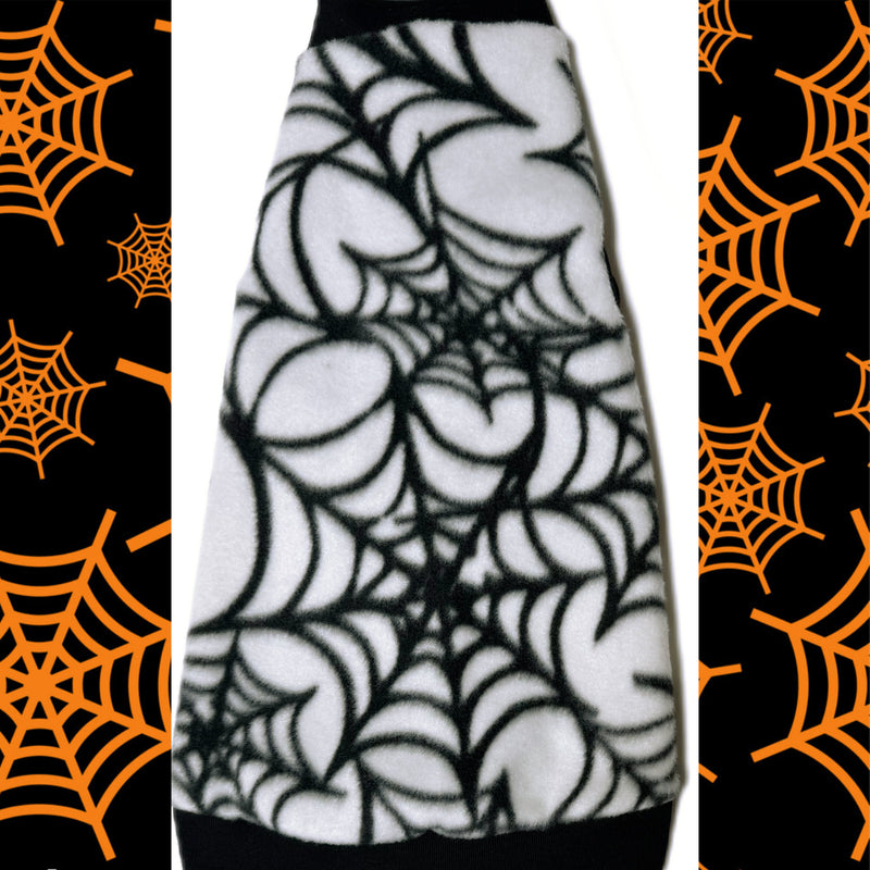 Sphynx cat and kitten Halloween fleece shirt. Sphynx cat shirt.