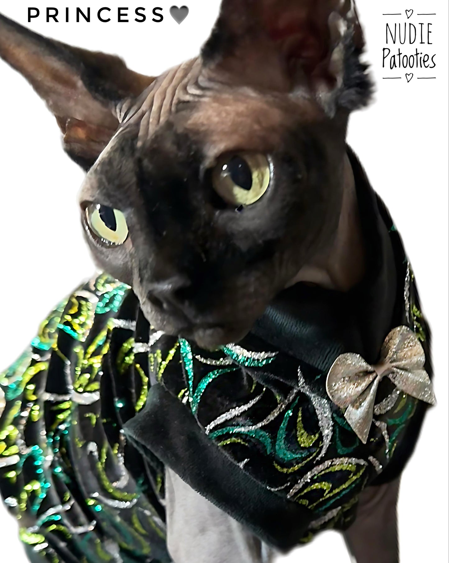 Sphynx cat holiday shirt. Best Sphynx cat clothes
