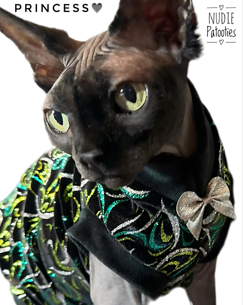 Sphynx cat holiday shirt. Best Sphynx cat clothes