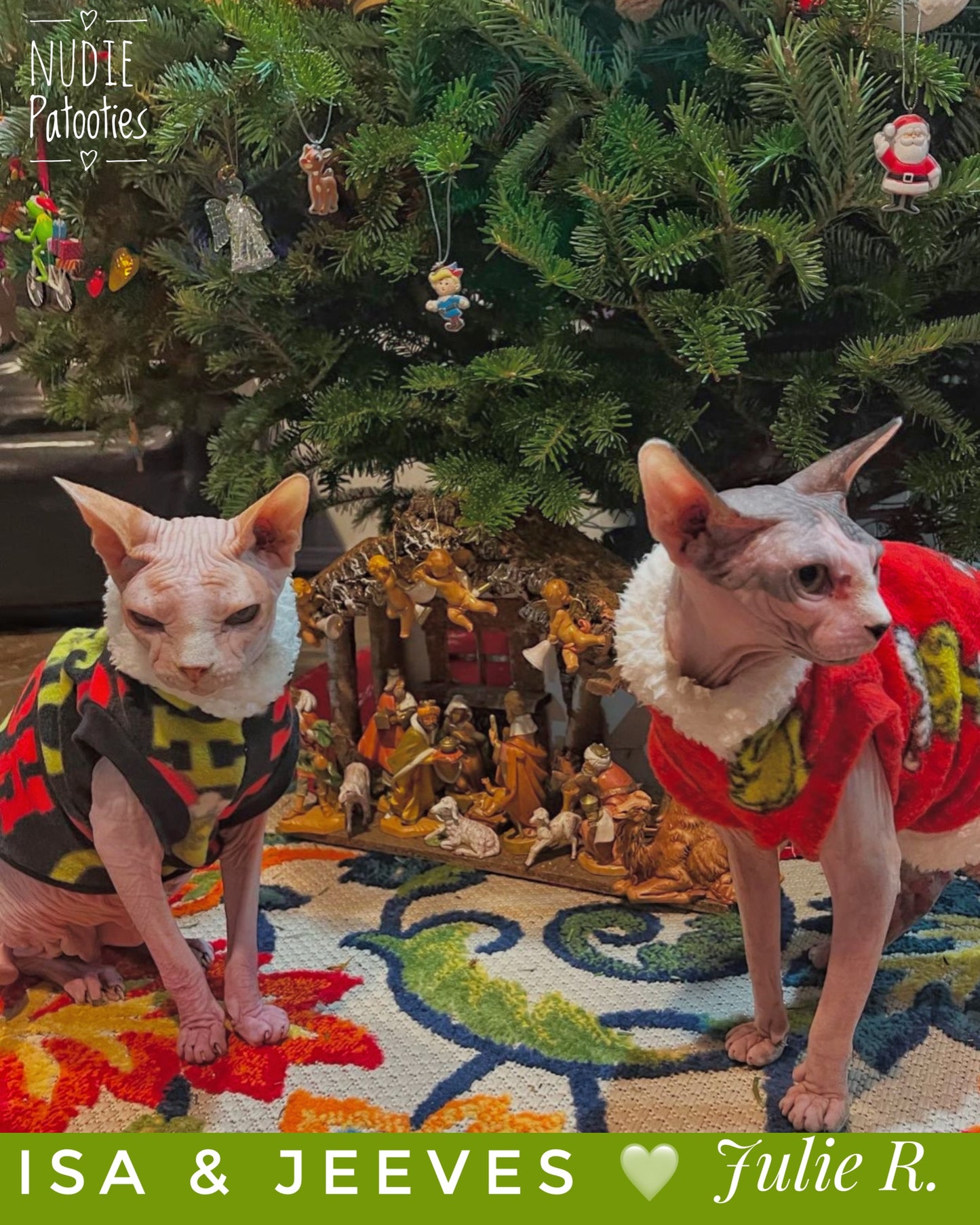 X-tra Grumpy Christmas Fleece with Sherpa Fur Trim