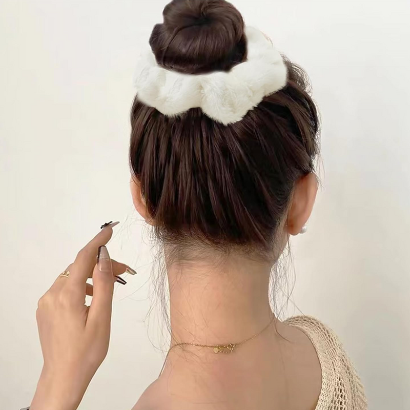 Set of Four, Cat Ear Scrunchies