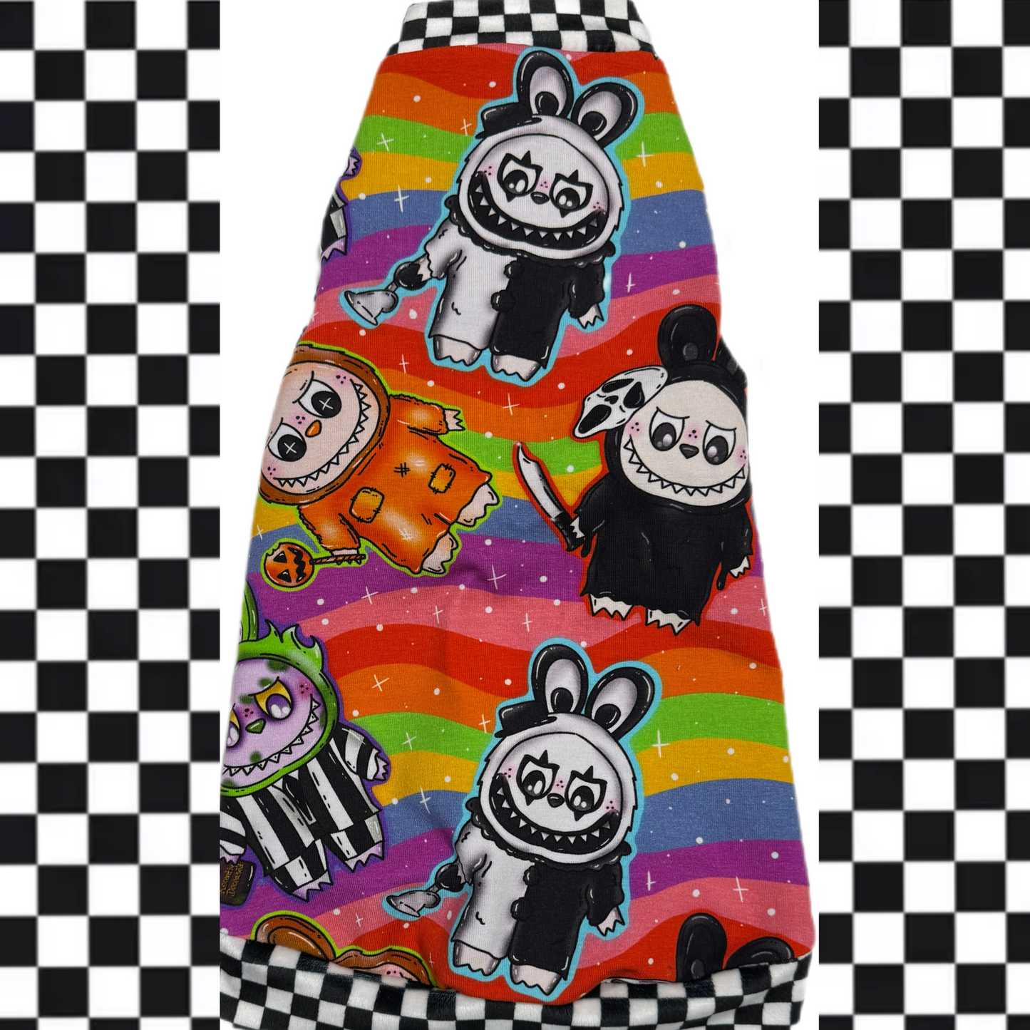 Sphynx cat and kitten seasonal Halloween shirt. Best sphynx cat clothes.