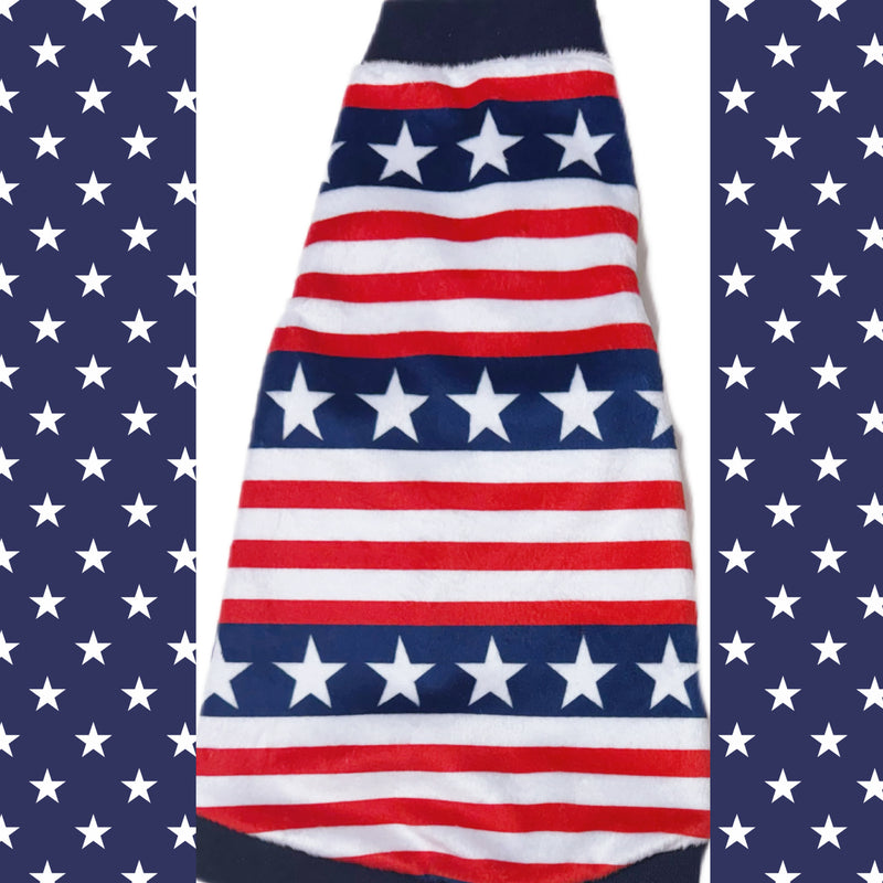 4th of July sphynx cat and kitten shirt. Sphynx cat clothes.