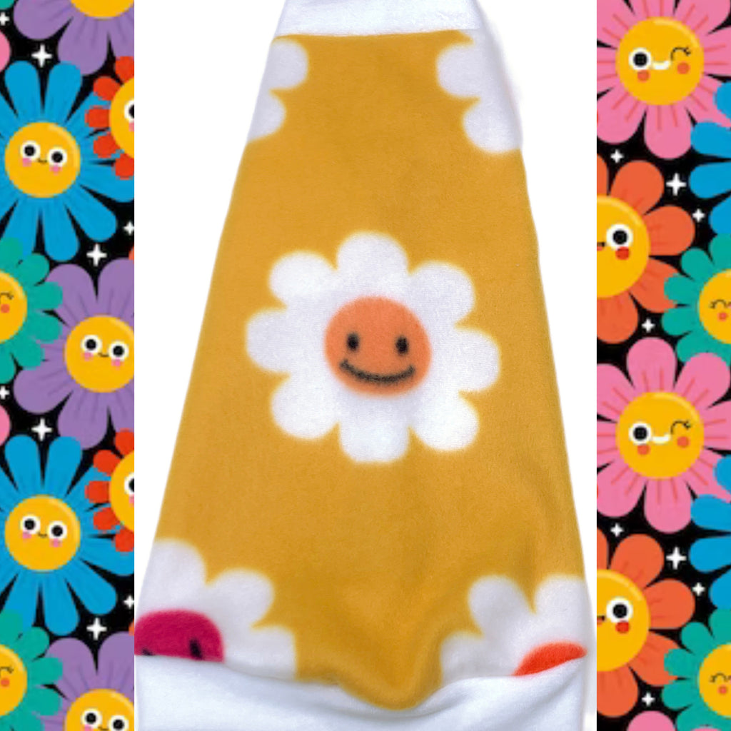 Smiley Flower Fleece, "You are my Sunshine"