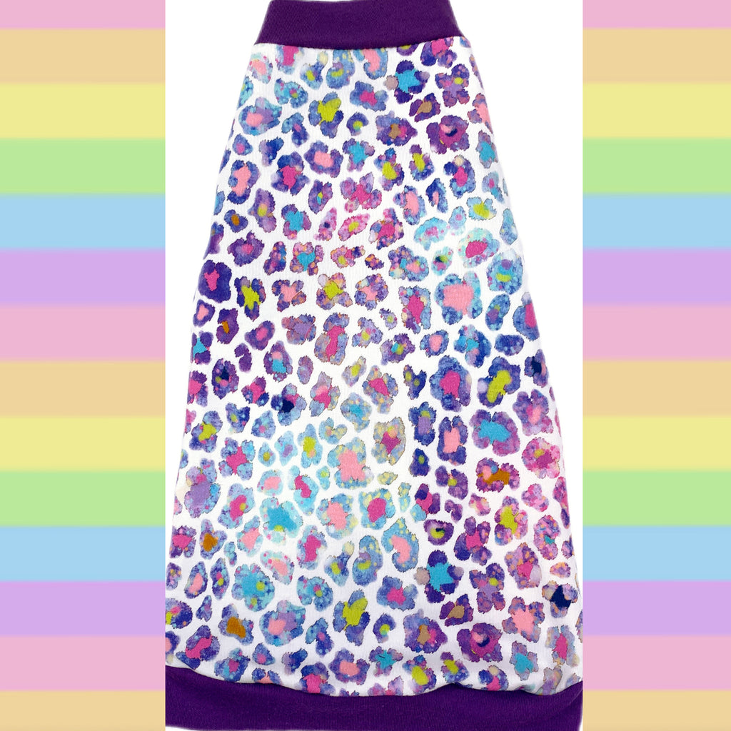 Distressed Pastel Leopard