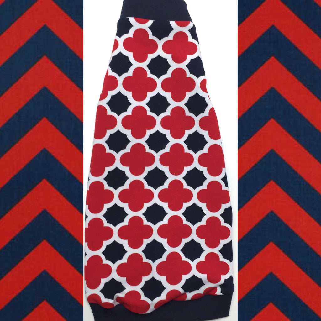 Red, White, and Navy Four Leaves - Nudie Patooties