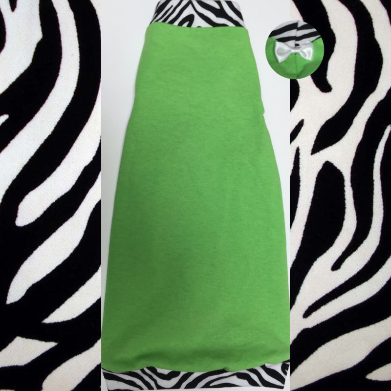 Lime Green and Zebra - Nudie Patooties