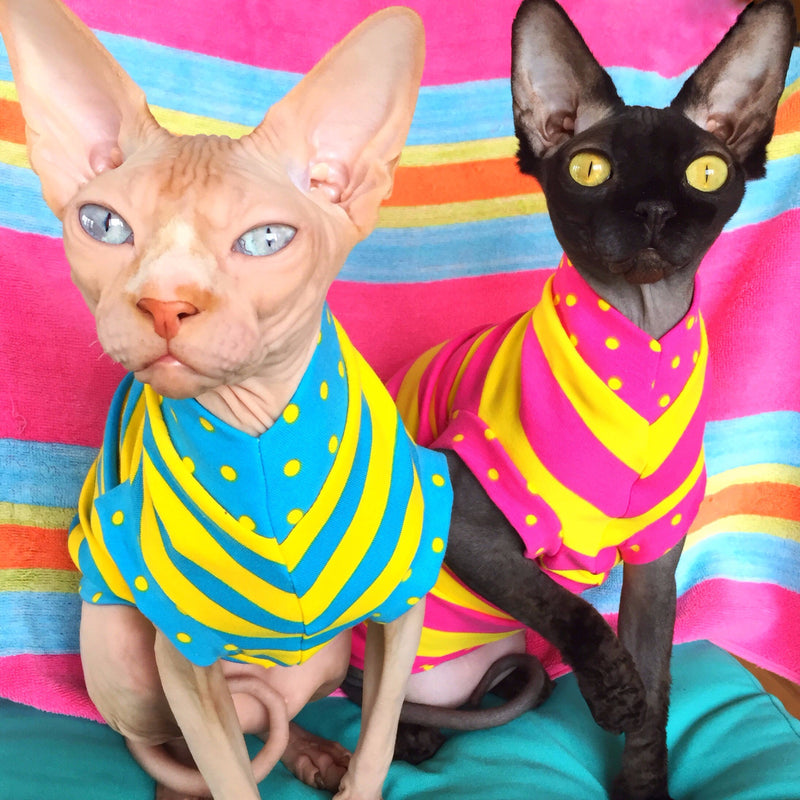 Turquoise and Yellow Stripe - Nudie Patooties