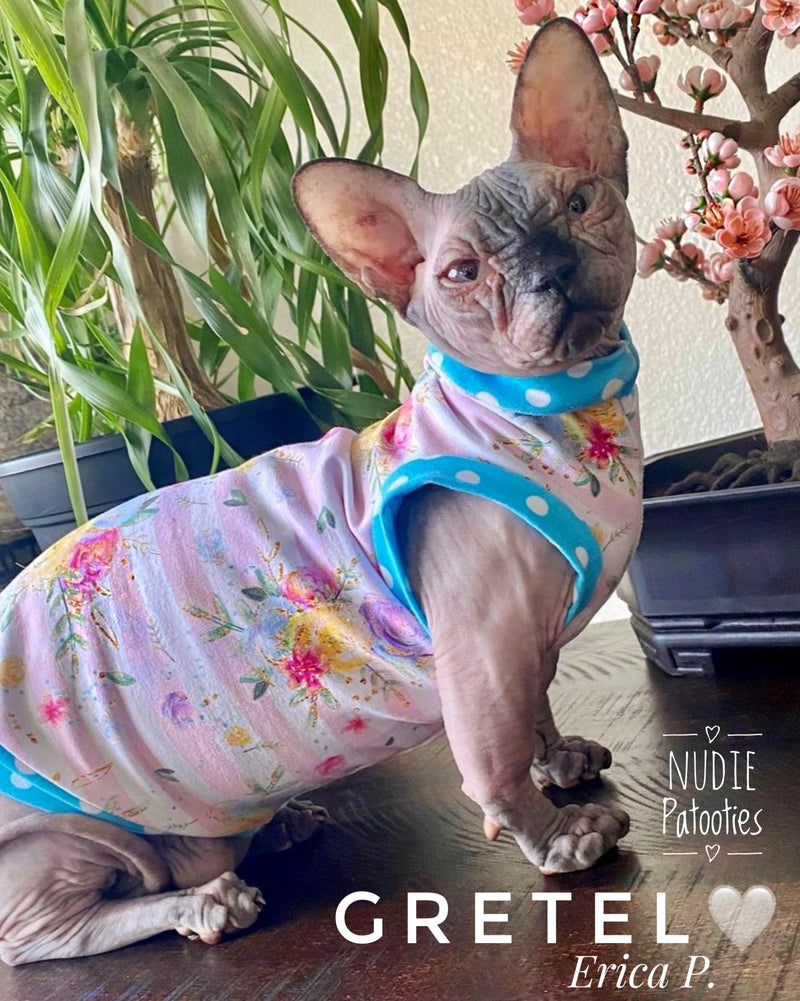 Floral Pink Stripes