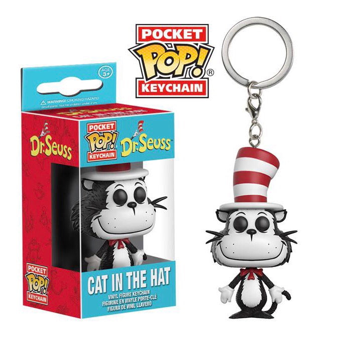Cat in the Hat Key Chain - Nudie Patooties Sphynx cat clothes for your sphynx cat, sphynx kitten, Donskoy, Bambino Cat, cornish rex, peterbald and devon rex cat.