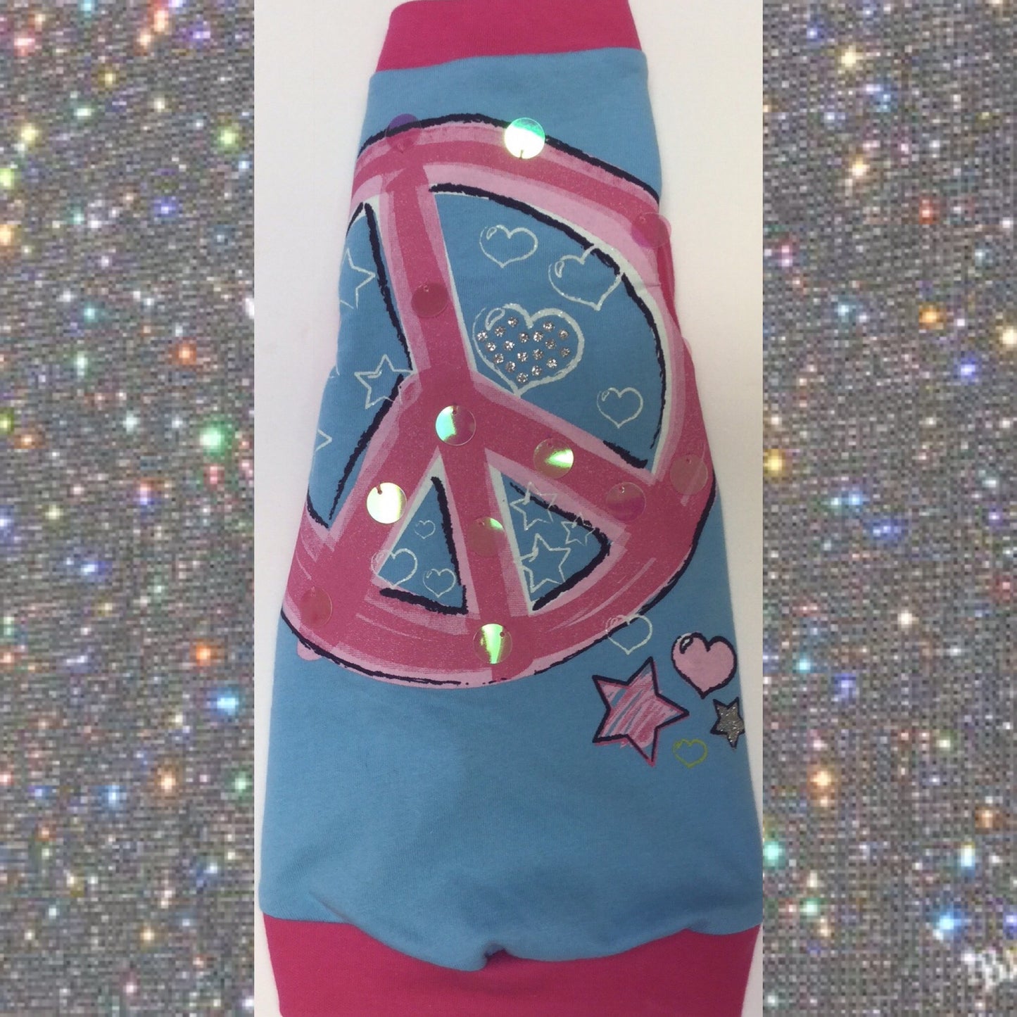 Pink Peace Sign - Nudie Patooties