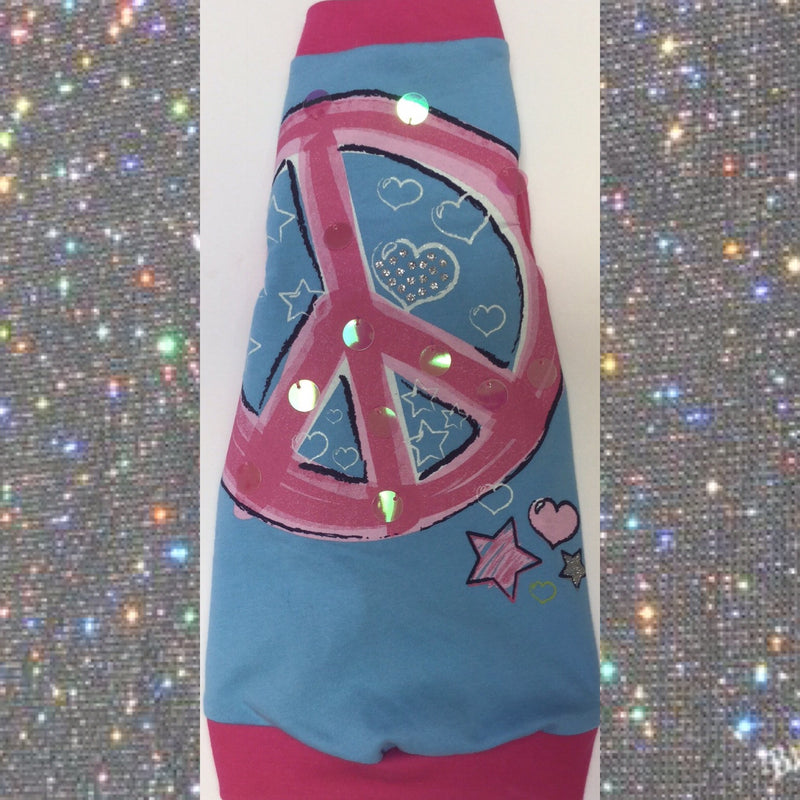 Pink Peace Sign - Nudie Patooties