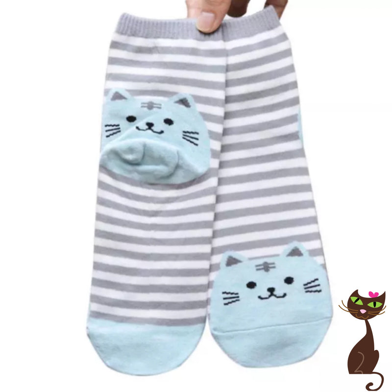 Cat Stripe Socks - Nudie Patooties Sphynx cat clothes for your sphynx cat, sphynx kitten, Donskoy, Bambino Cat, cornish rex, peterbald and devon rex cat.