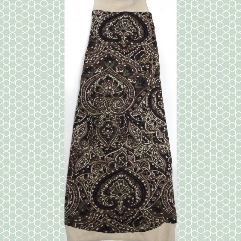 Cream and Brown Paisley - Nudie Patooties