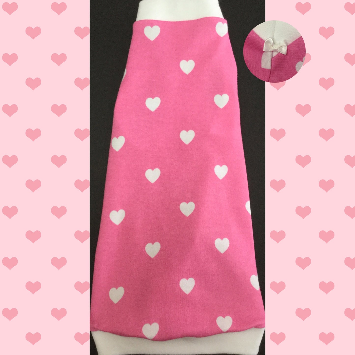 Pink and White Hearts - Nudie Patooties