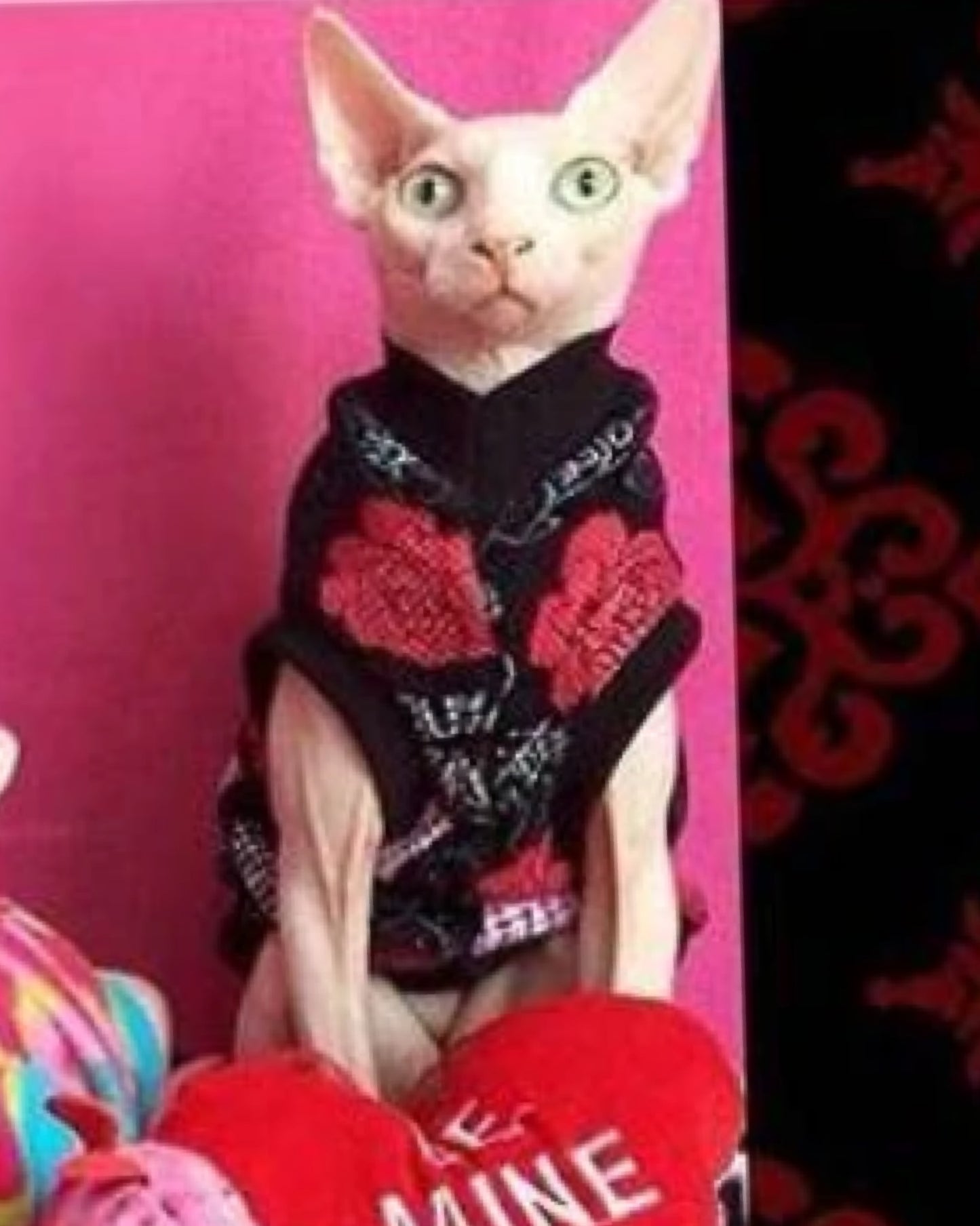 Black with Red Roses and White Skulls Waffle Shirt "Roses are Red..."