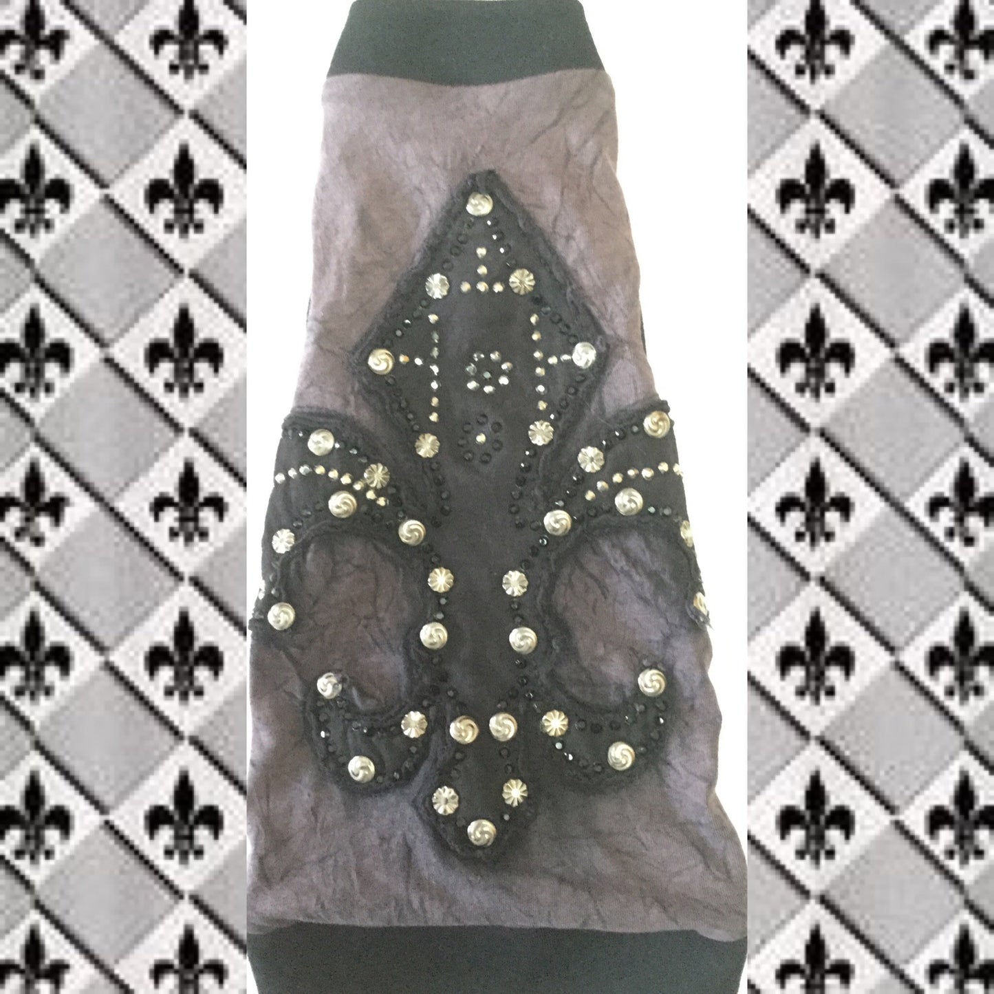 Embellished Fleur De LIs - Nudie Patooties