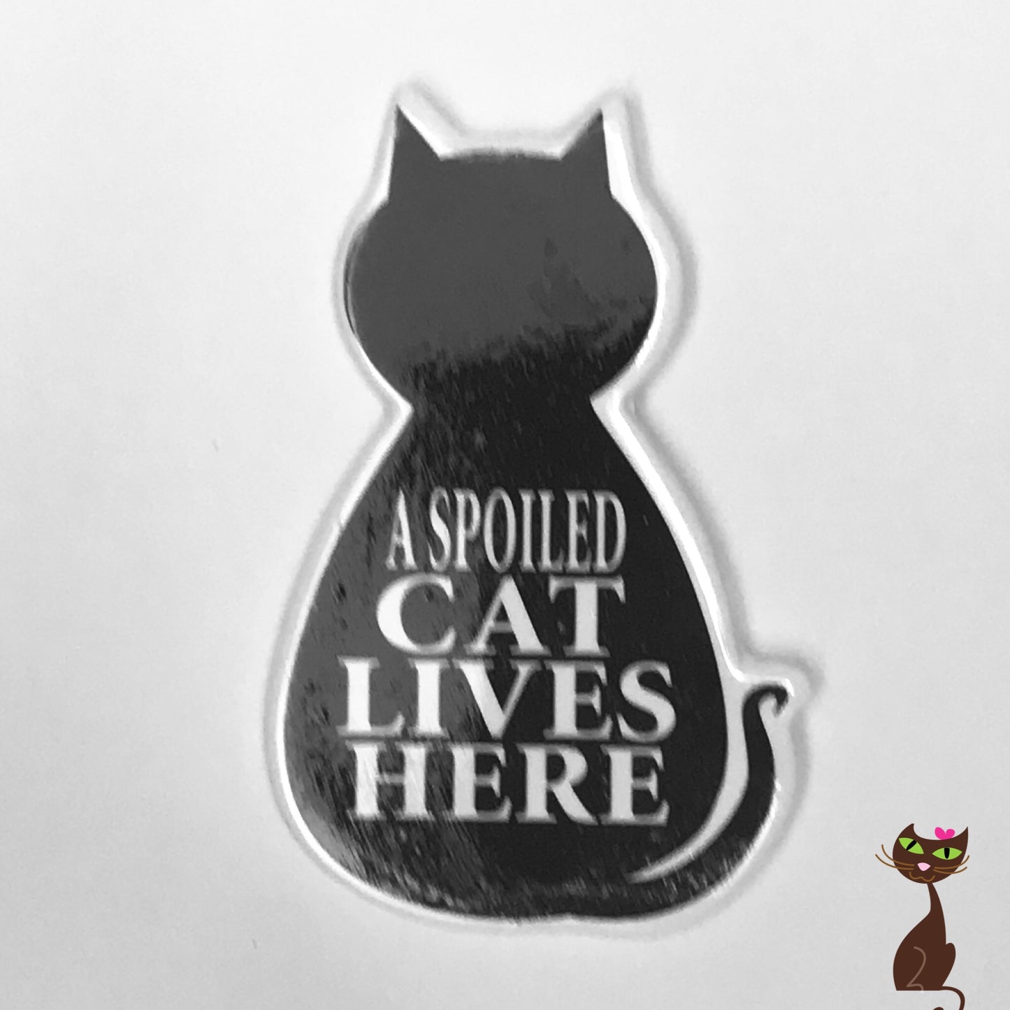 Cat Fridge Magnet - Nudie Patooties Sphynx cat clothes for your sphynx cat, sphynx kitten, Donskoy, Bambino Cat, cornish rex, peterbald and devon rex cat.