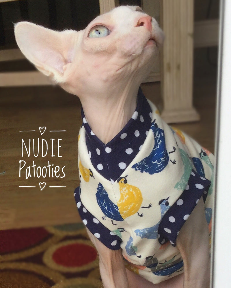 Organic Cotton T-Shirts Chickens - Nudie Patooties
