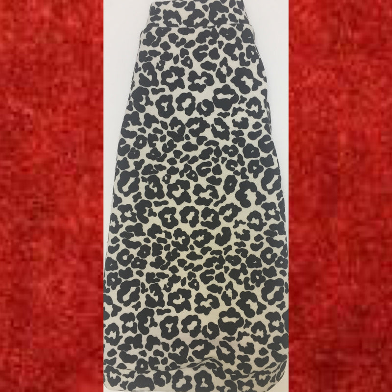 Black and White Cheetah - Nudie Patooties  Sphynx cat clothes for your sphynx cat, sphynx kitten, Donskoy, Bambino Cat, cornish rex, peterbald and devon rex cat. 