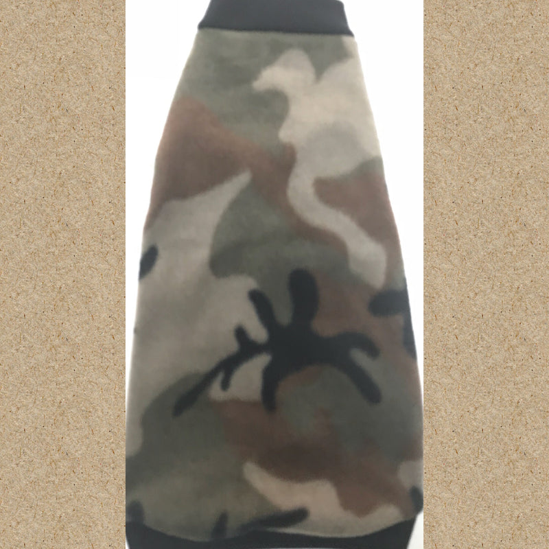 Green Camo Fleece "Camo Cat" - Nudie Patooties