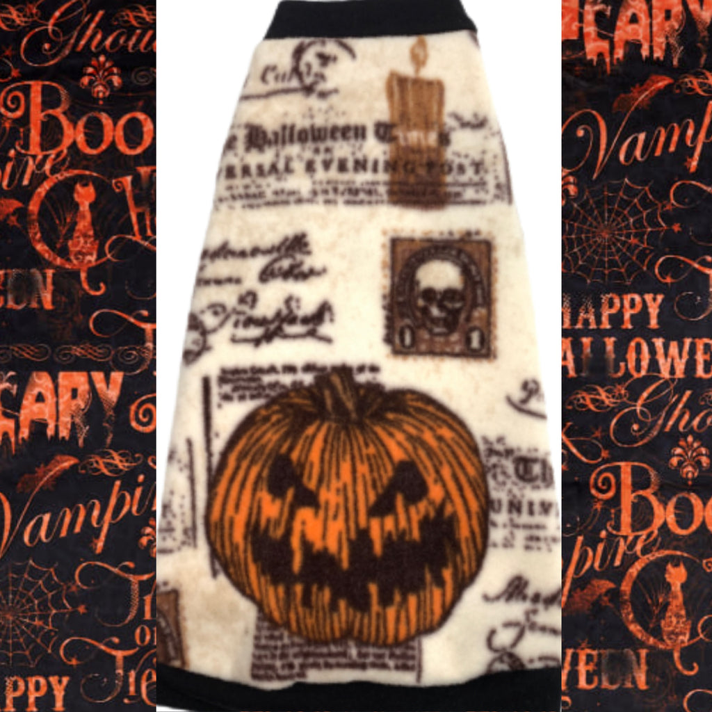 Halloween Times Fleece "Spooky News"