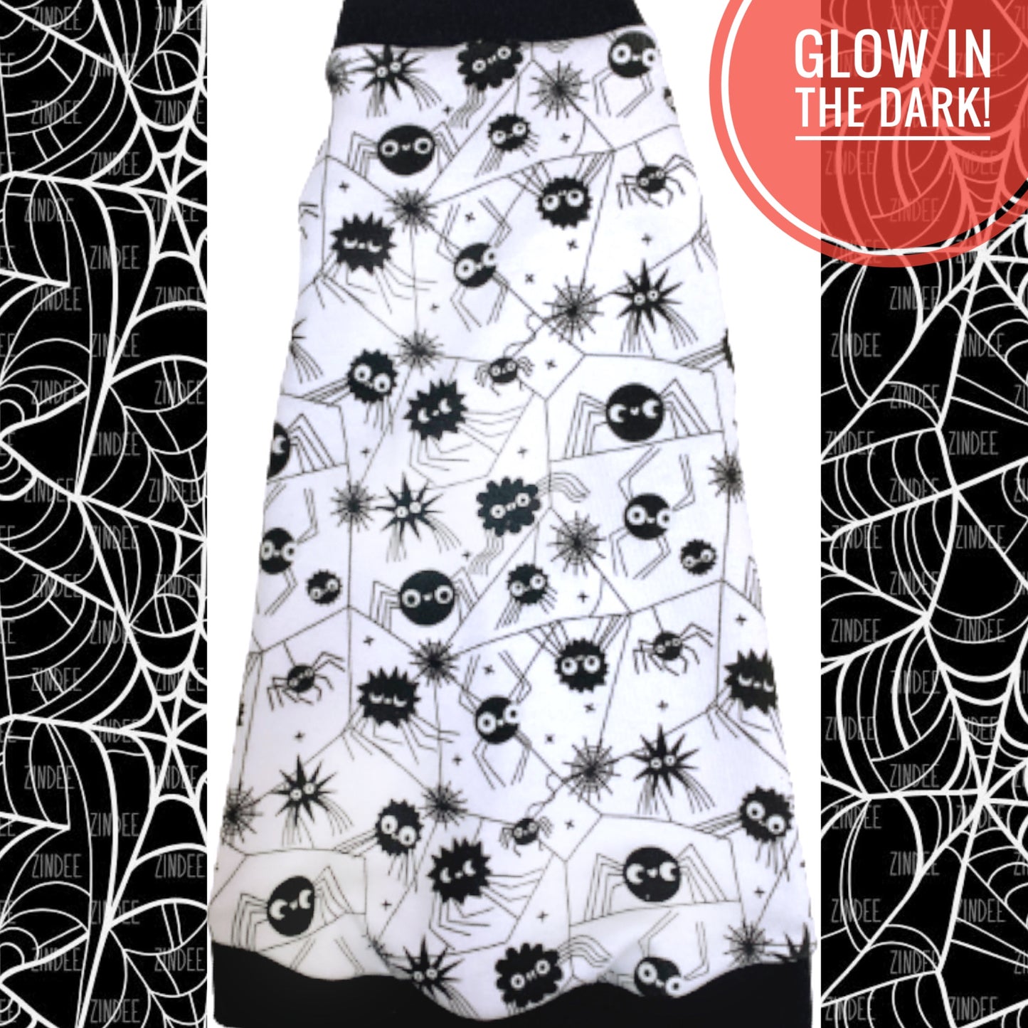 Cob Webs & Spiders--Glow in the Dark!
