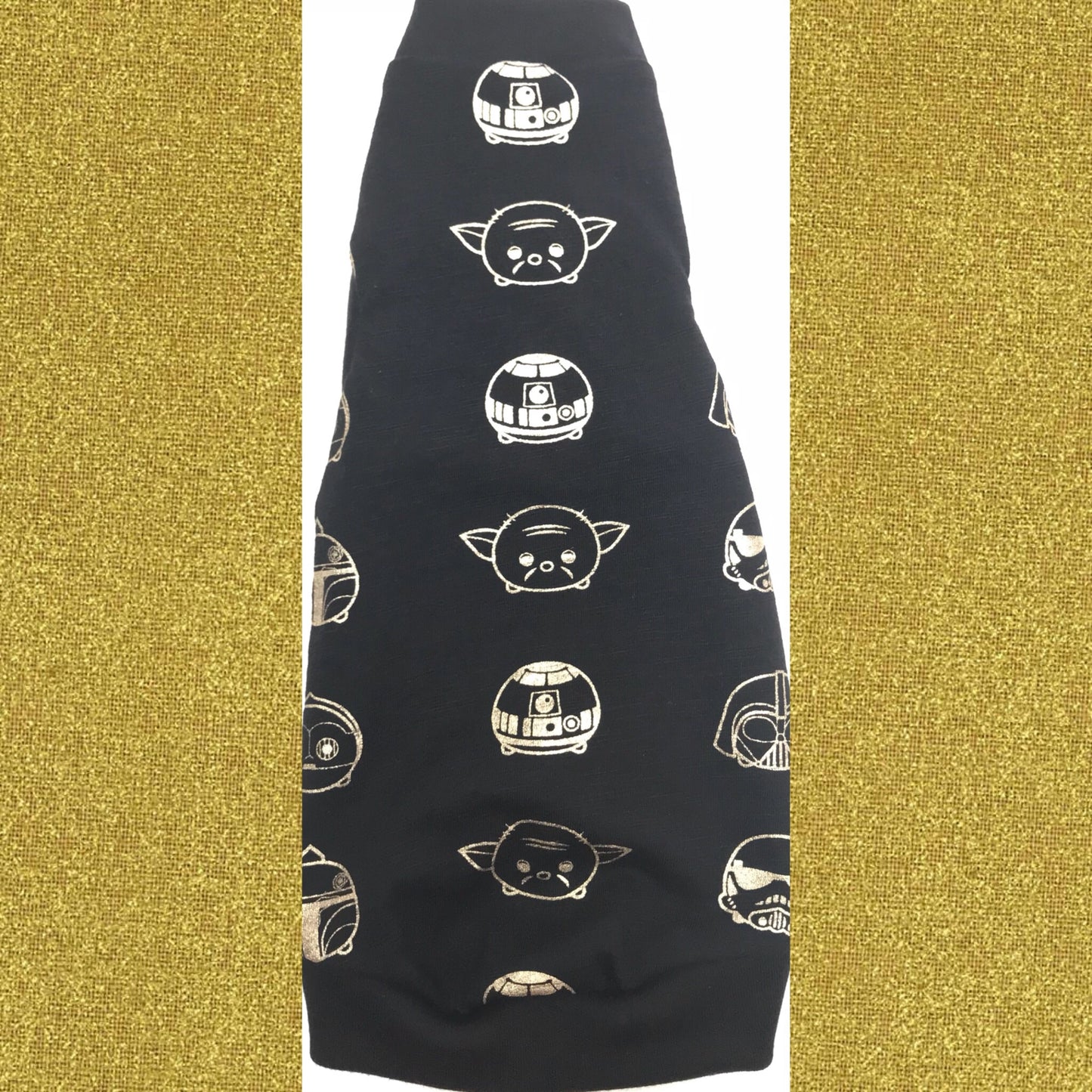 Gold Metallic Star Wars - Nudie Patooties