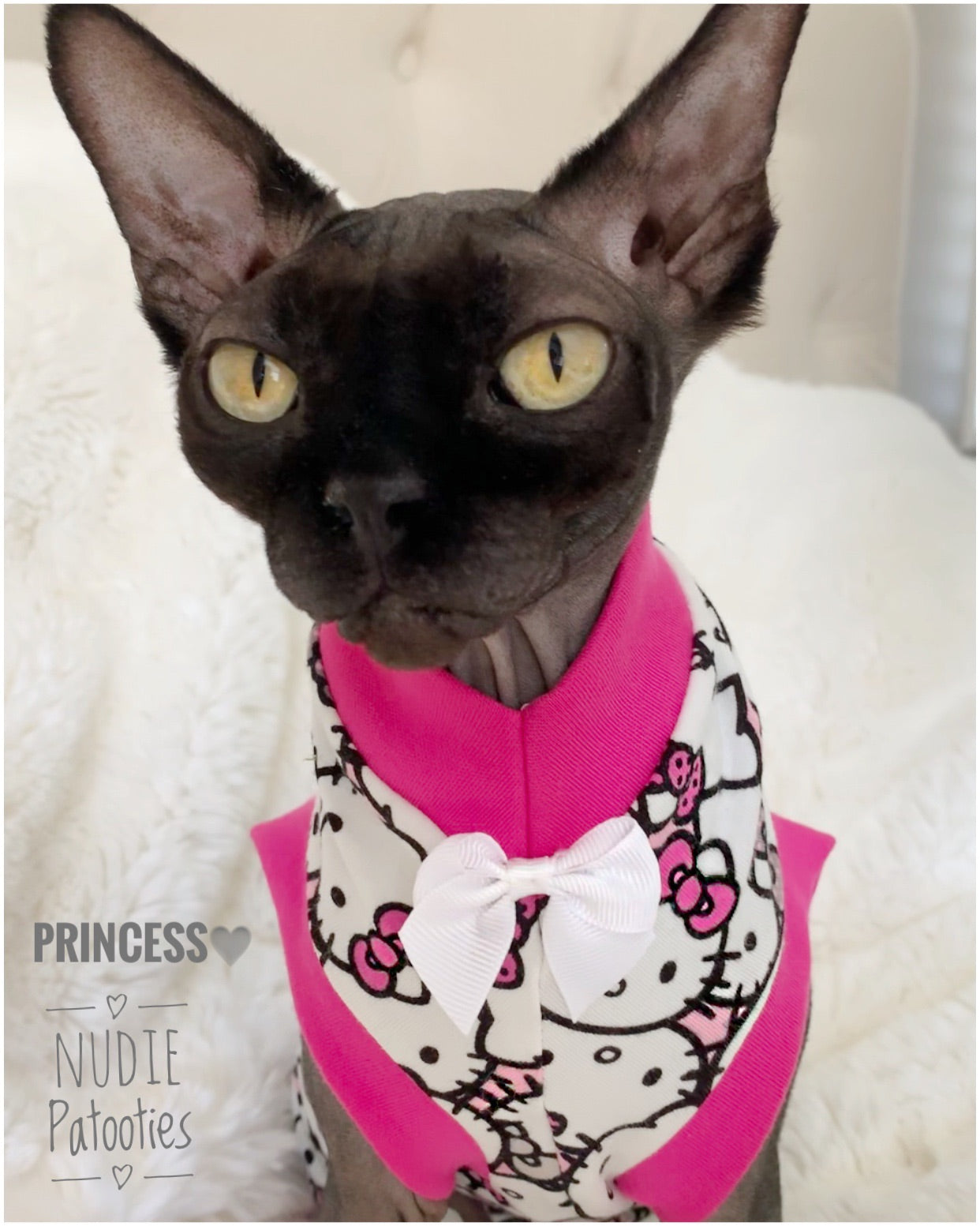 Hello Kitty Light to medium weight, quality cotton Lycra t-shirt! Purrfect for warmer weather/summer!