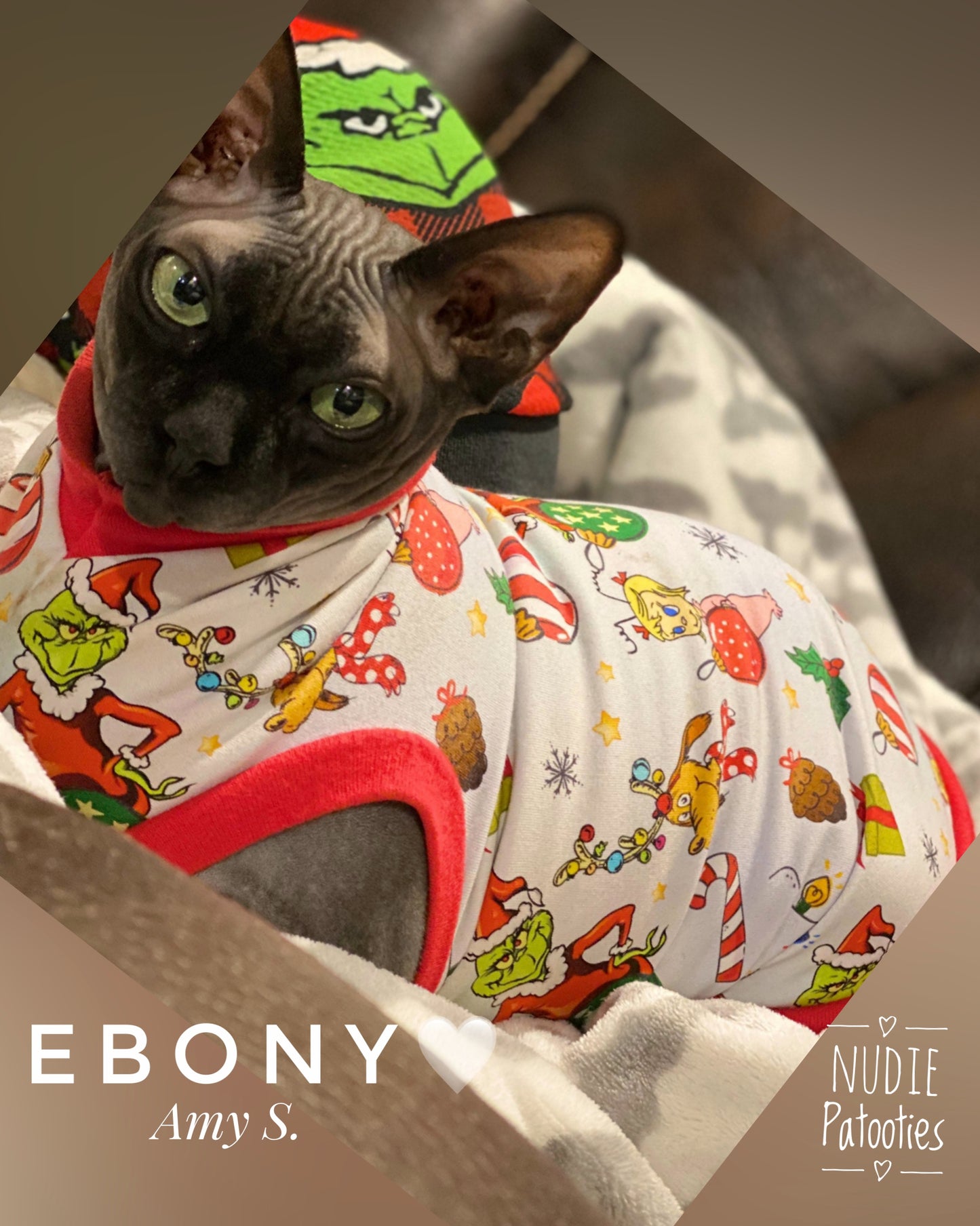 Christmas Green Grumpy Guy and Friends