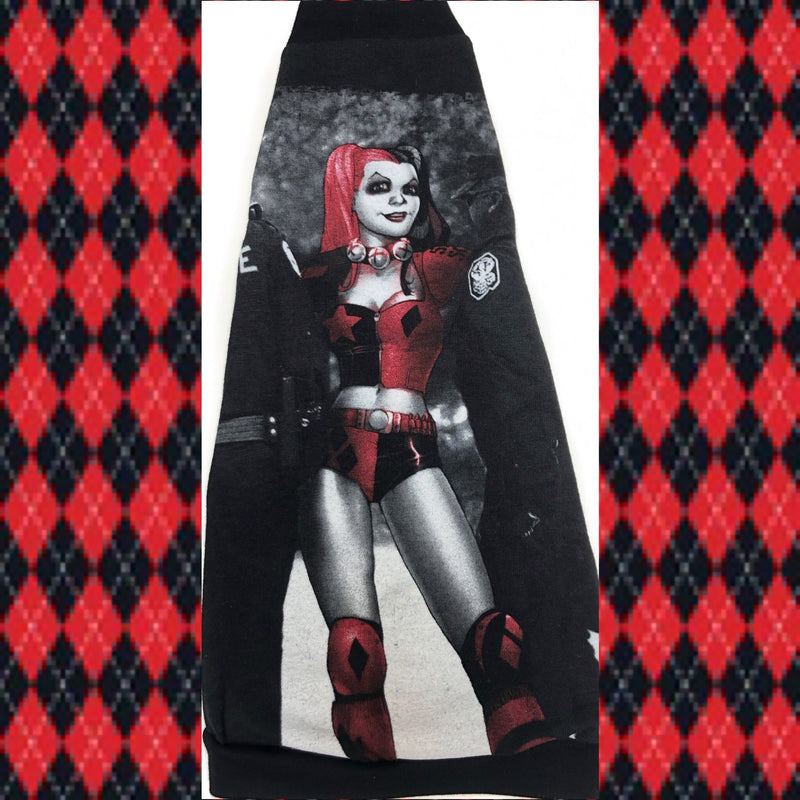 Batman's Harley Quinn - Nudie Patooties Sphynx cat clothes for your sphynx cat, sphynx kitten, Donskoy, Bambino Cat, cornish rex, peterbald and devon rex cat.