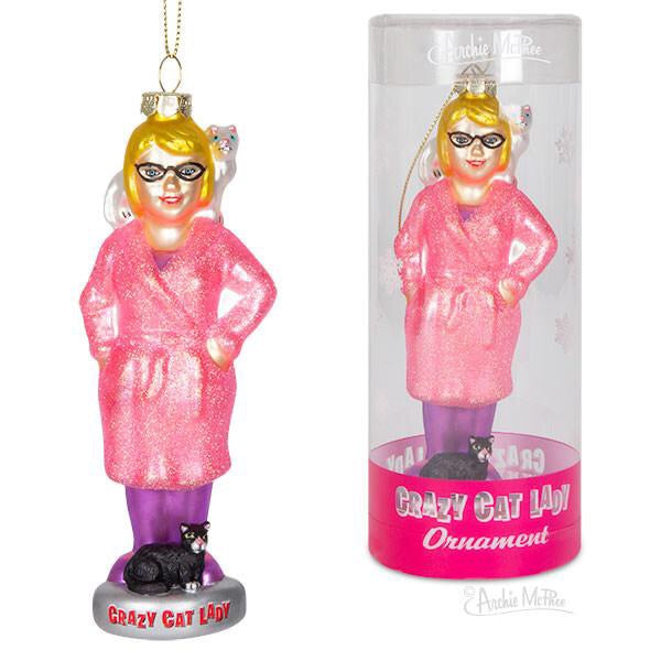 Crazy Cat Lady Ornament - Nudie Patooties