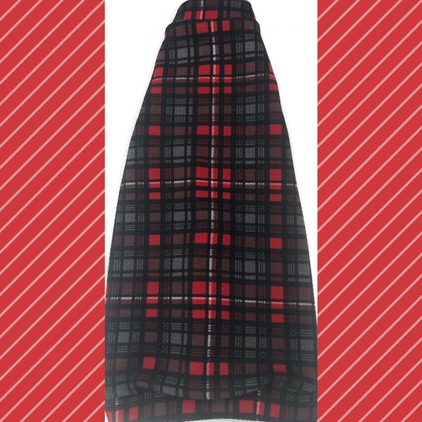 Black, Red, Gray and White "Lumber Jack" Plaid - Nudie Patooties Sphynx cat clothes for your sphynx cat, sphynx kitten, Donskoy, Bambino Cat, cornish rex, peterbald and devon rex cat.