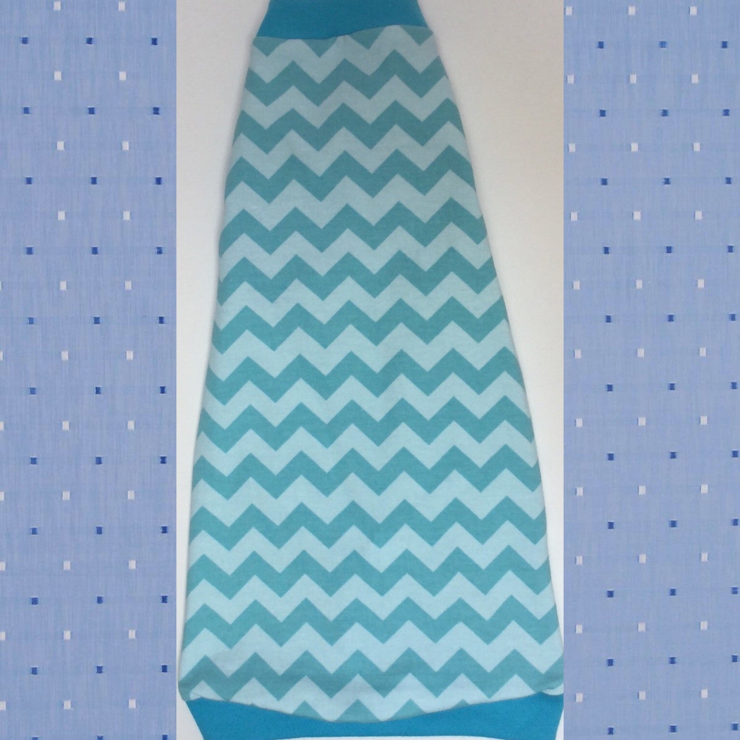 Chevron - Blue - Nudie Patooties Sphynx cat clothes for your sphynx cat, sphynx kitten, Donskoy, Bambino Cat, cornish rex, peterbald and devon rex cat.