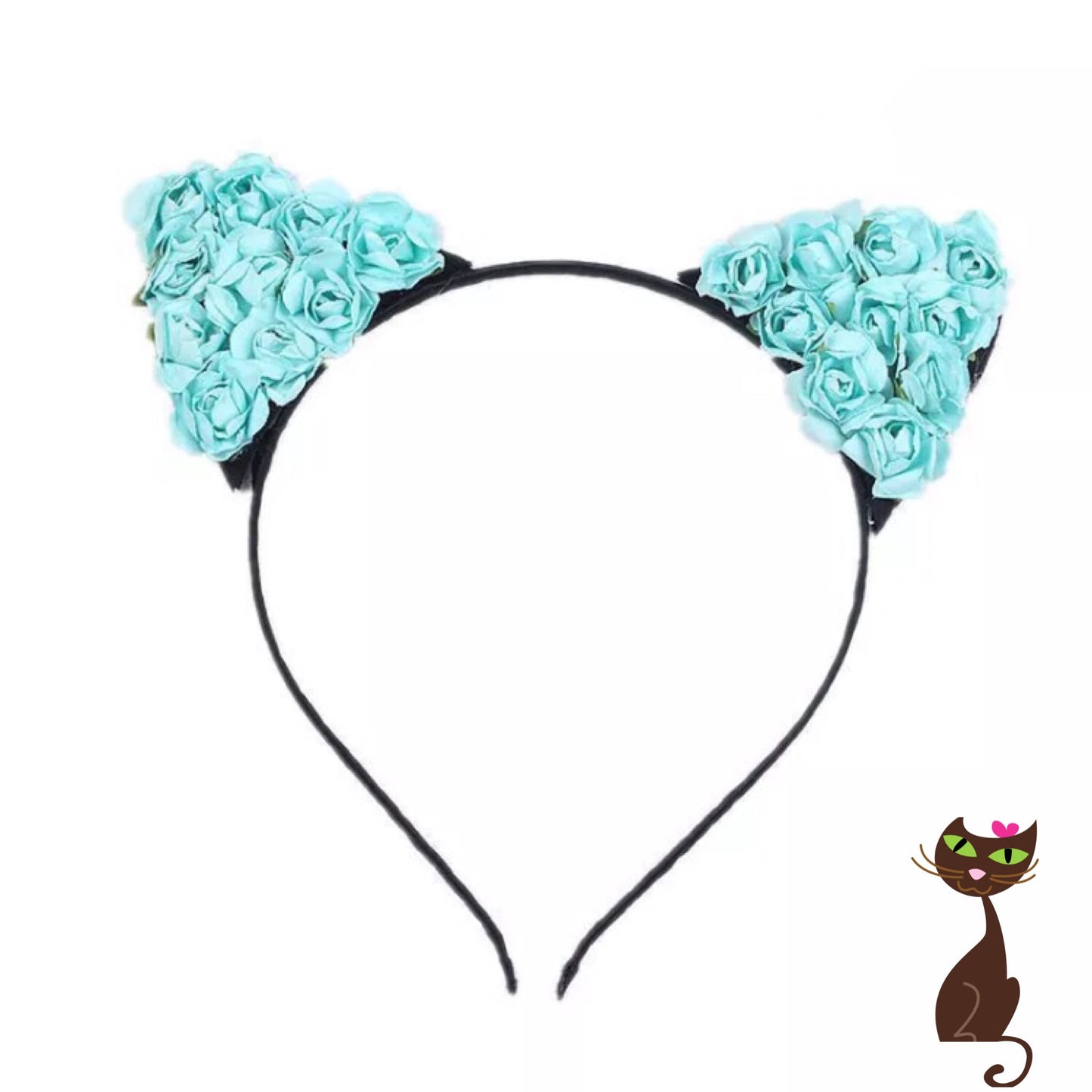 Rose Cat Ear Headband - Nudie Patooties