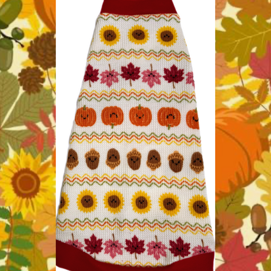 "Pumpkin Kisses & Harvest Wishes" Waffle