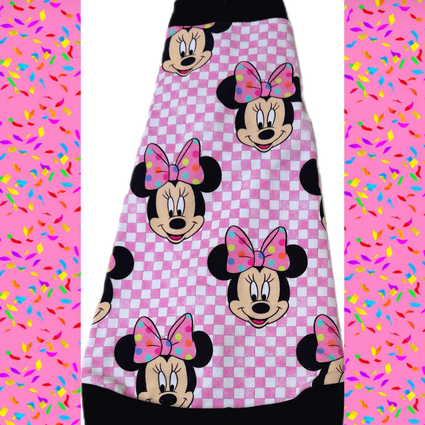 Pink checkered sphynx cat short.  Best sphynx cat and kitten clothes 