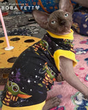 sphynx cat and kitten shirt.  sphynx cat clothes