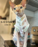 sphynx cat and kitten shirt.  sphynx cat clothes 