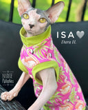 sphynx cat and kitten shirt.  sphynx cat clothes