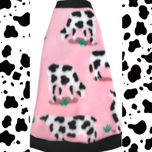 Cute cozy warm fleece shirt for your sphynx cat and kitten.  Best sphynx clothes, sweaters and swag