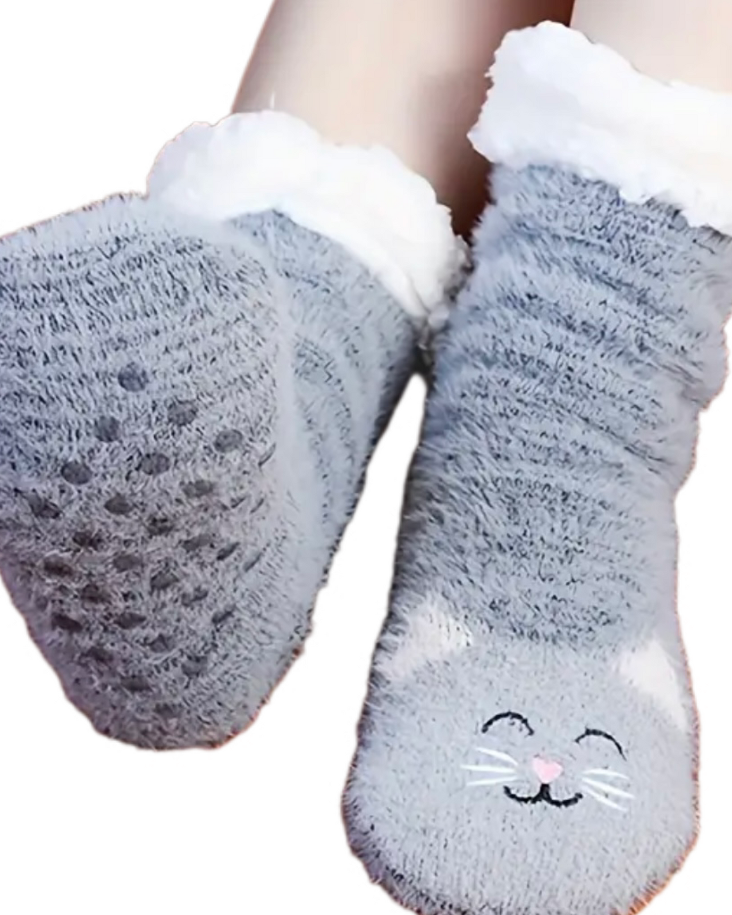 Kitty Sherpa Socks