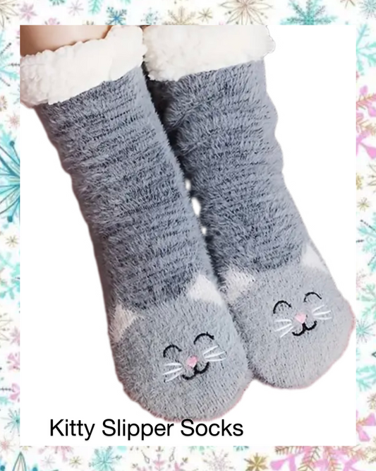 Cat lover gift.  Kitty kipper socks.  Sticking stuffer and Christmas gift for cat ladies