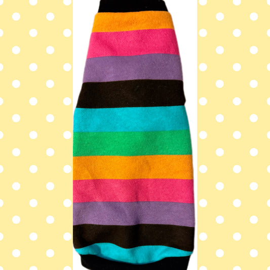 Bright Multi Stripe Cotton Sweatshirt