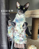 sphynx cat and kitten shirt.  sphynx cat clothes 