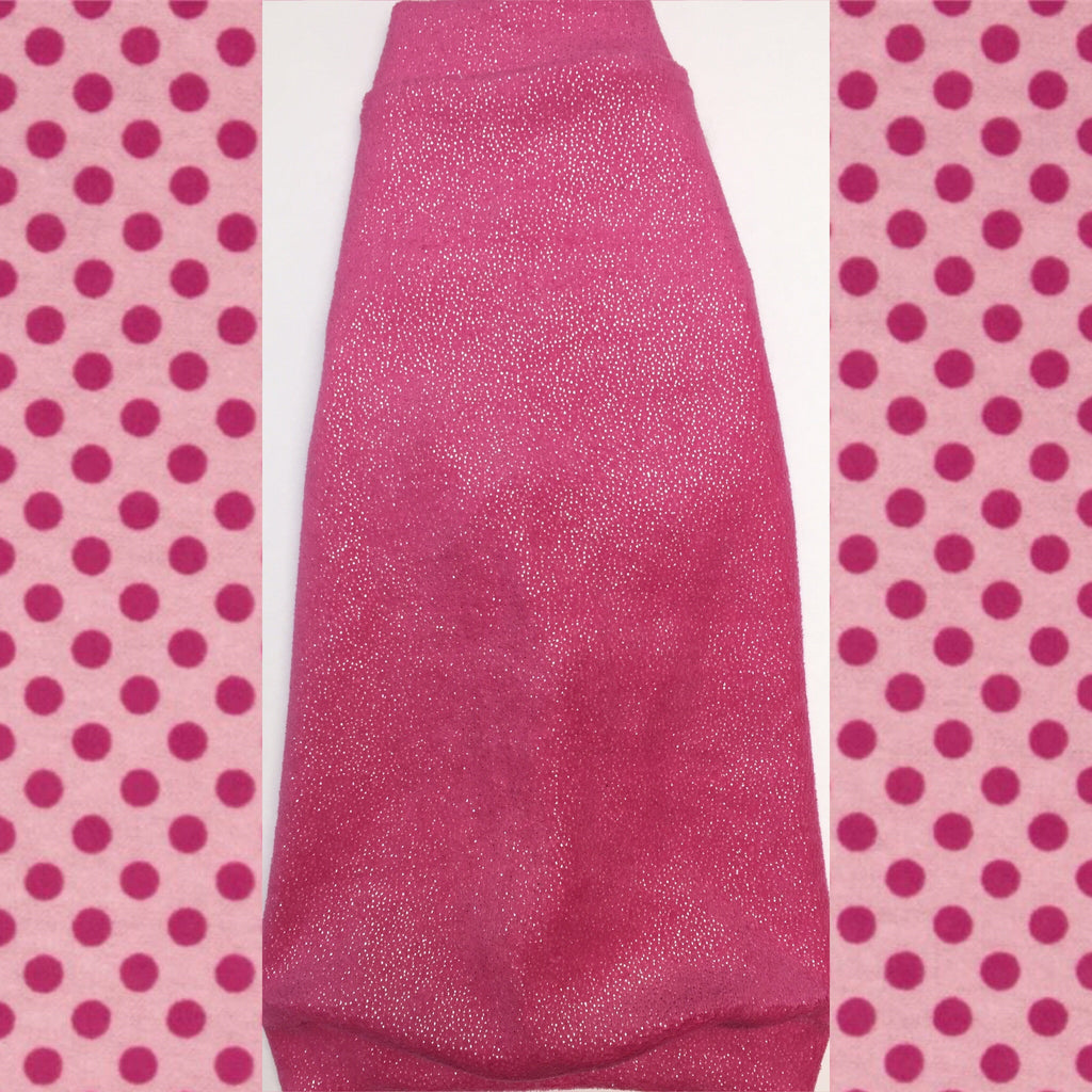 Pink Sparkly Velour - Nudie Patooties