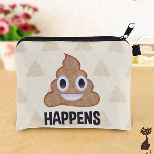 Poop Happens Small Clutch - Nudie Patooties