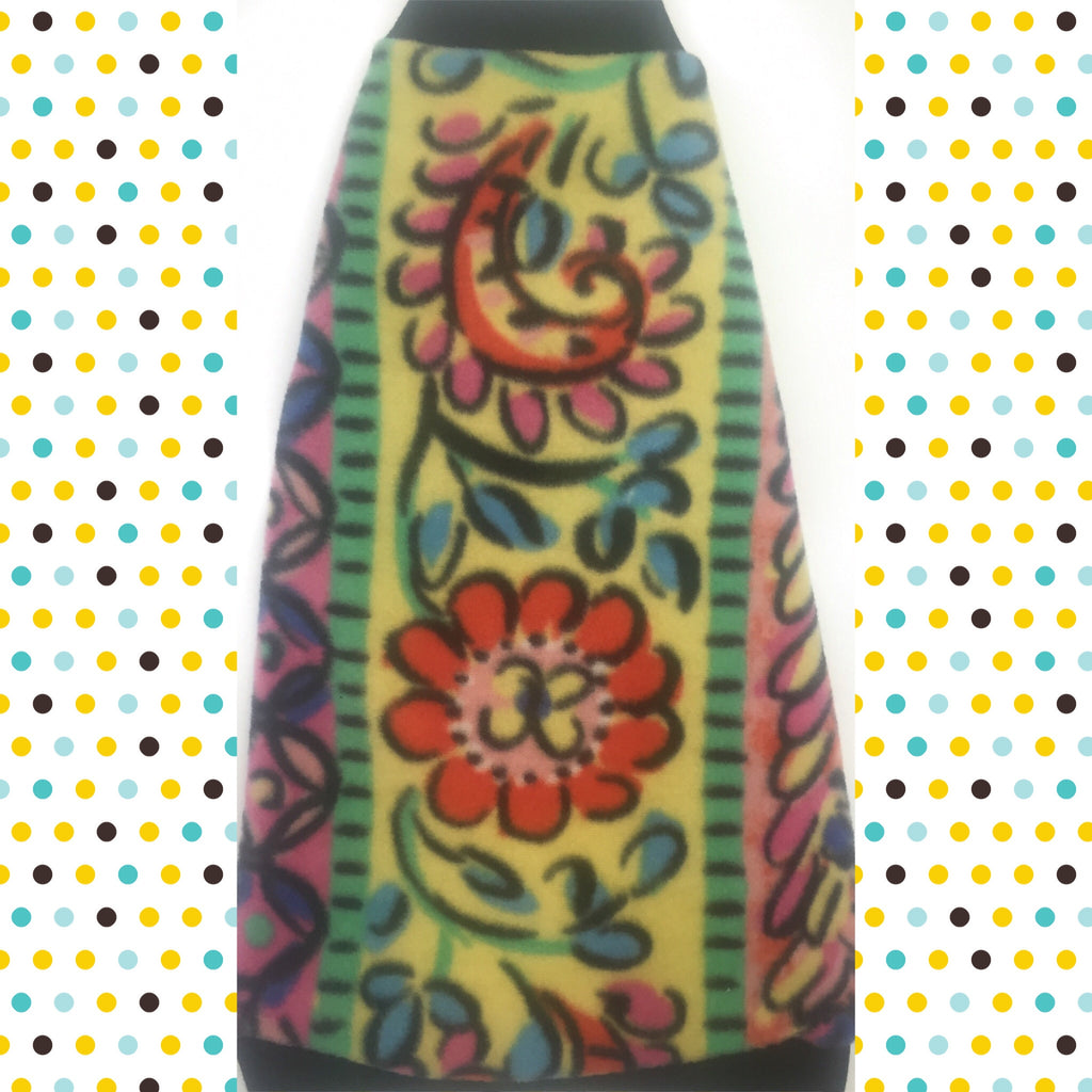 Yellow Flower Fleece "Seeds of Love" - Nudie Patooties