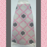 Pink and Grey Fleece with Faux Fur "Zooley" - Nudie Patooties