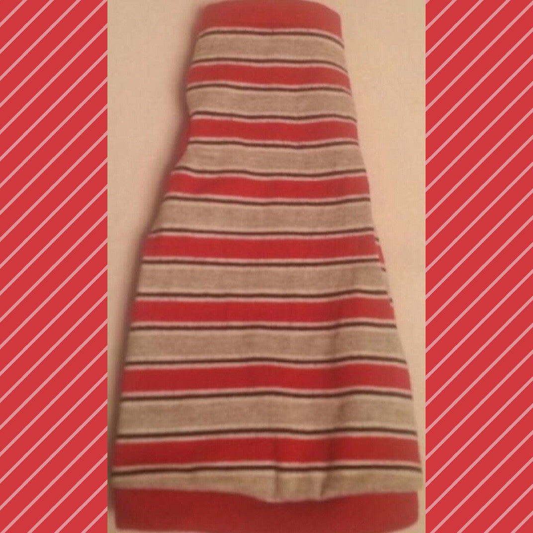 Red and Grey Stripe Shirt - Nudie Patooties